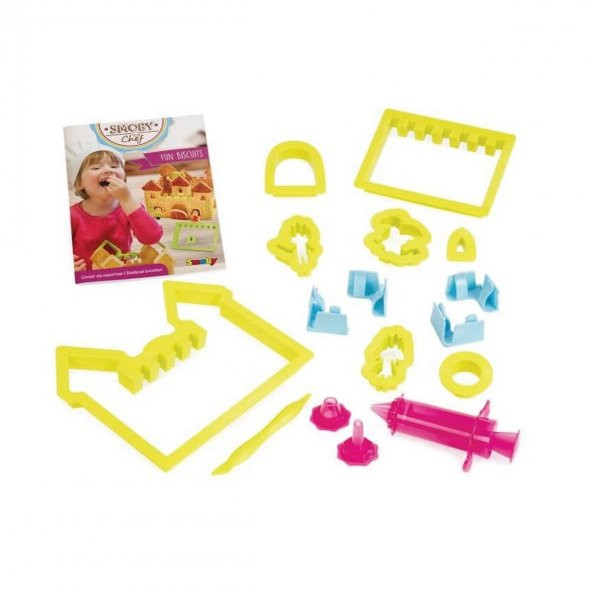 7600312100 Smoby, Chef Fun Biscuits Factory - Şefin  Eğlenceli Bisküvi Yapım İstasyonu / +5 yaş - 4