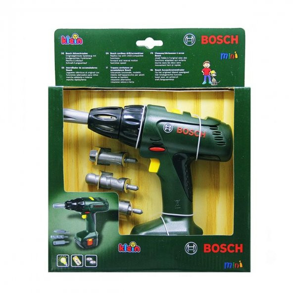 8402 Bosch Işıklı Oyuncak Matkap Seti - 3