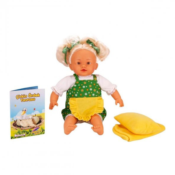 40032 Sunman, Bebelou Uykudan Önce Bebeği Masal Anlatan Çirkin Ördek Yavrusu 40 cm / +3 yaş - 2