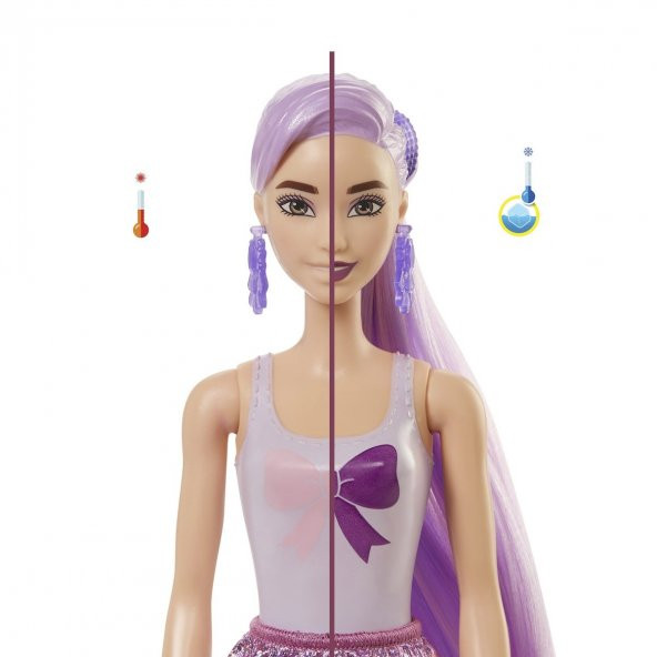 GWC55/GTR93 Barbie® Color Reveal™ Renk Değiştiren Işıltılı Sürpriz Bebekler Serisi / +3 yaş - 8