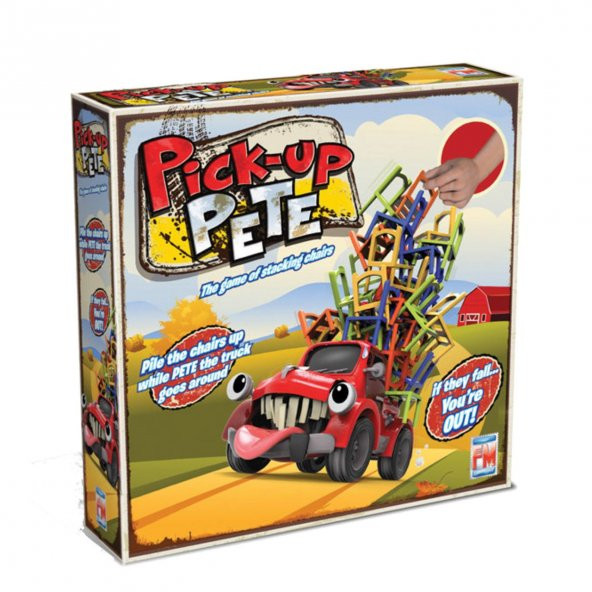 PCK00003 Çılgın Kamyon - Pick-up Pete, +4 yaş