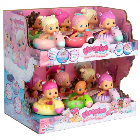 BLE04000 Bloopies Yüzen Mini Bebek - S1-81000 - 3