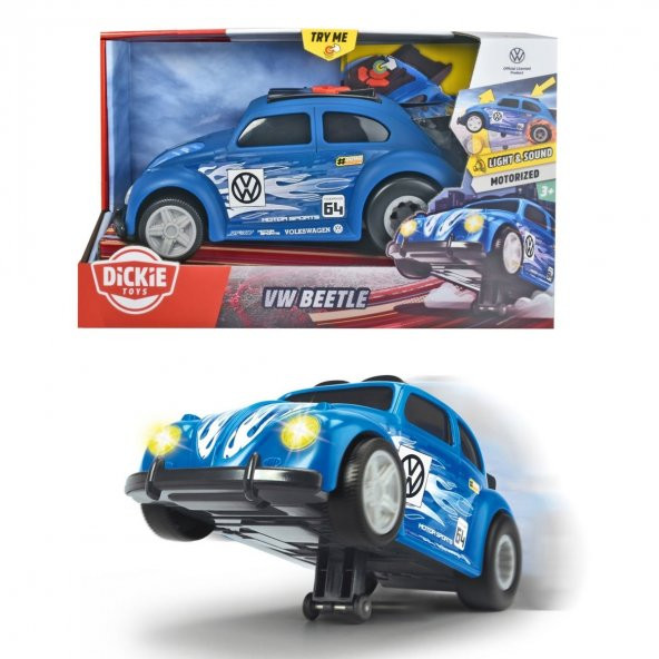 764011  VW Beetle 25,5 cm - Wheelie Raiders -Dickie