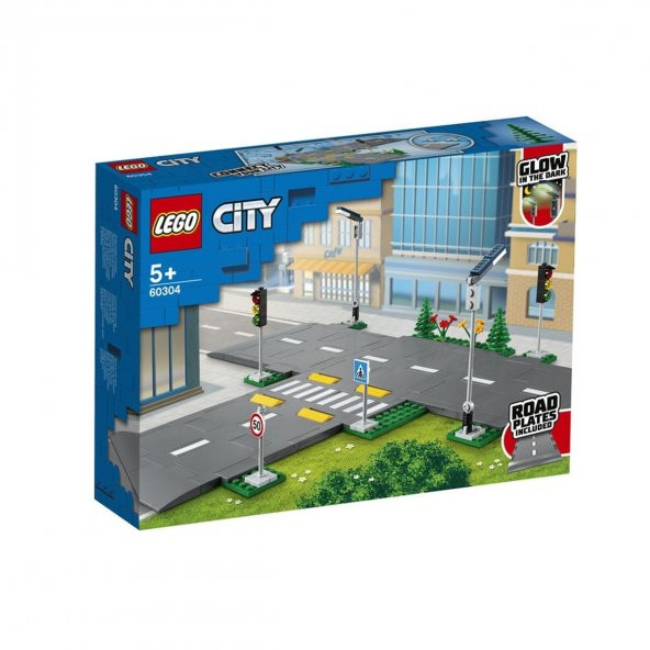 60304 LEGO® City Yol Zemini /112 parça /+5 yaş
