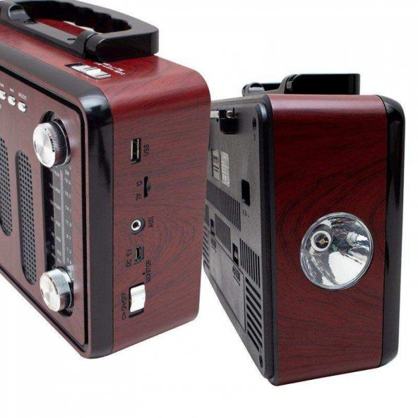 Everton Rt-354bt Usb/sd/fm/aw/sw/aux/bluetooth Destekli Nostaljik - 4