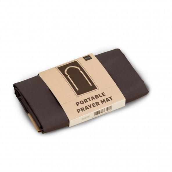 BAHA Portable Prayer Mat Mihrab SEJADAH (BLACK GOLD) - 4