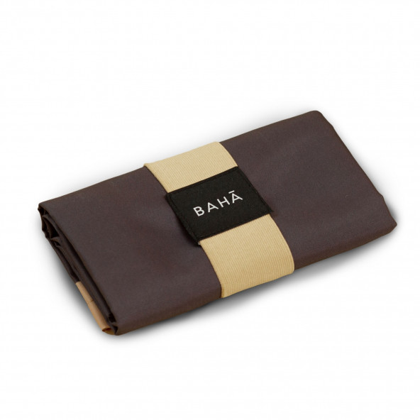 BAHA Portable Prayer Mat Mihrab SEJADAH (BLACK GOLD) - 5