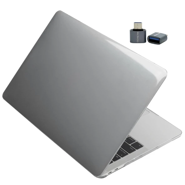 MacBook Pro 14.2 Kılıf Kristal Parlak İnce Hafif Sert Kapak Darbe Çizik Koruma Pro 14 inç M5-M4-M3-M2-M1 - Resim 9
