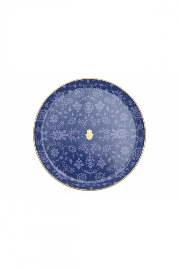 Porland Glamorous Lacivert Düz Tabak 24cm 04AP021552
