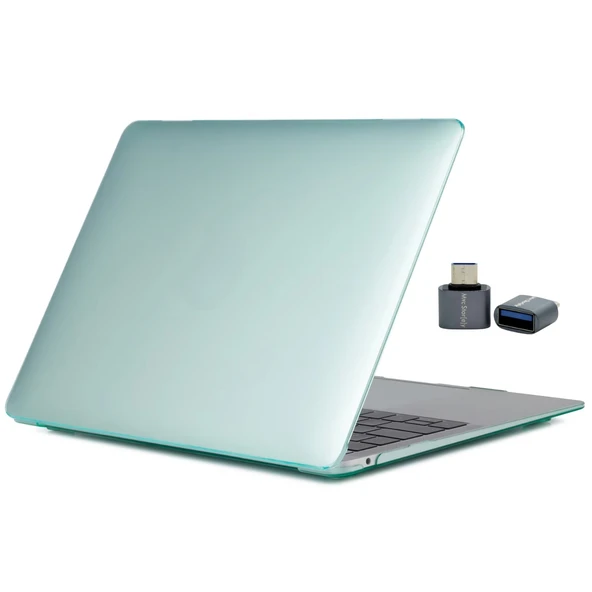 MacBook Pro Kilif 16.2 inc M4-M3-M2-M1 Kristal Parlak TPU Şeffaf Ultra İnce Darbe Çizik Koruyucu Hardcase Sert Kapak - Resim 6