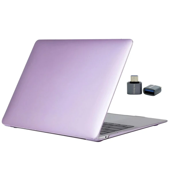 MacBook Pro Kilif 16.2 inc M4-M3-M2-M1 Kristal Parlak TPU Şeffaf Ultra İnce Darbe Çizik Koruyucu Hardcase Sert Kapak - Resim 4