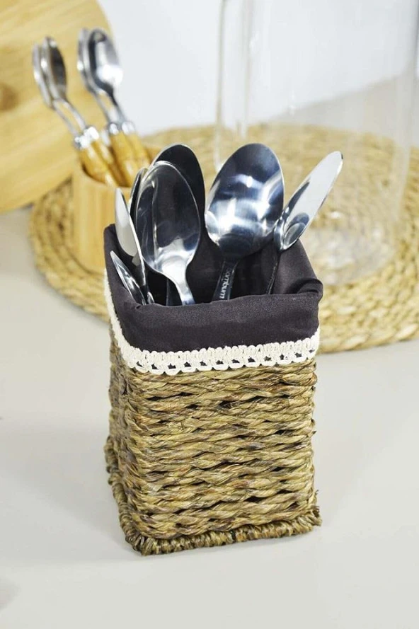 Hasır Kaşıklık Sepeti SFB8 - 2