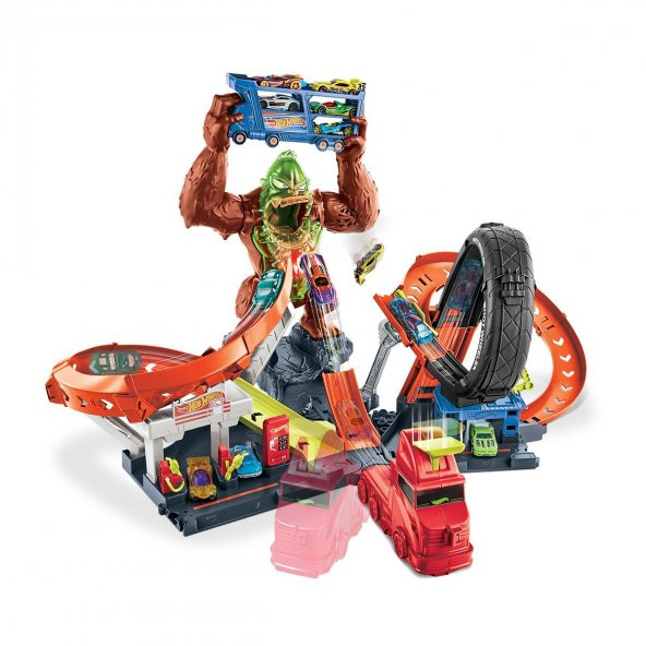 GTT94 Hot Wheels Zehirli Goril Saldırısı Oyun Seti - 2