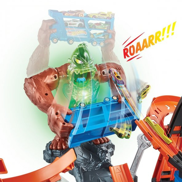 GTT94 Hot Wheels Zehirli Goril Saldırısı Oyun Seti - 4