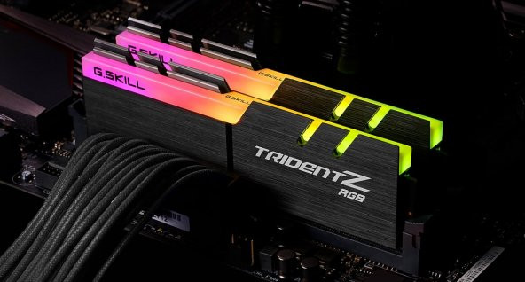 GSKILL Trident Z RGB DDR4-4000Mhz CL18 32GB (2X16GB) 1.4V F4-4000C18D-32GTZR - 5