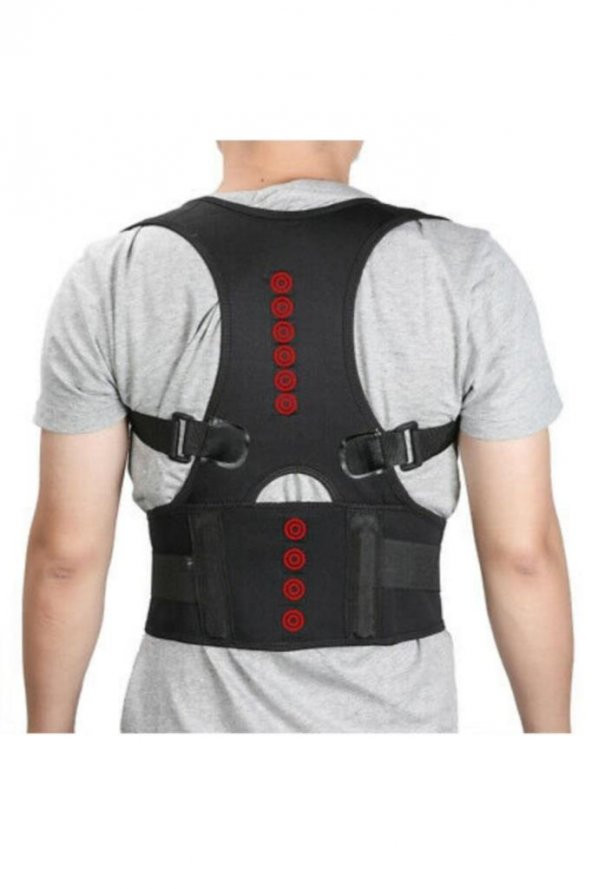 Dik Duruş Korsesi Mıknatıslı Ağrı Azaltıcı Mıknatıslı Kamburluk Korsesi ürün görseli