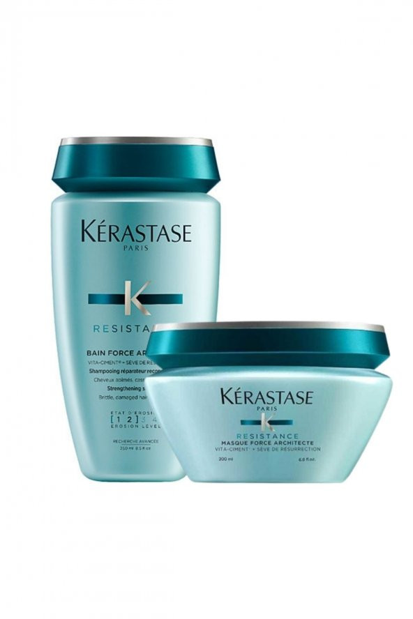 Résistance Bain Force Architecte 250 Ml (1-2) + Force Architecte Maske 200 Ml