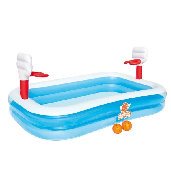 Pompalı- Bestway 54122 Basket Potalı, Şişme Eğlence Havuzu