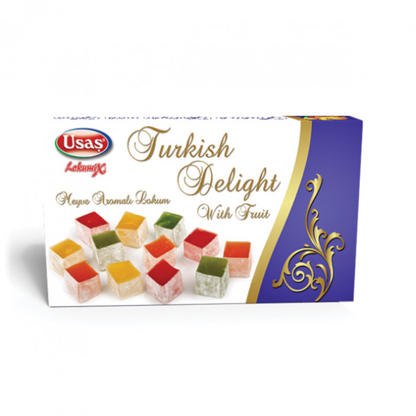 Turkish delight fruit flavored 350GR
