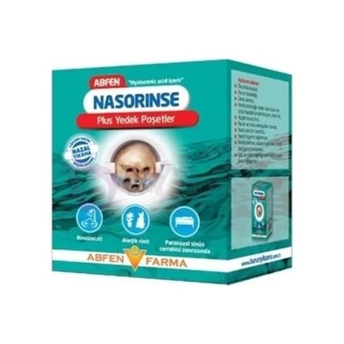 Nasorinse Plus 50 Adet Yedek Poşetler