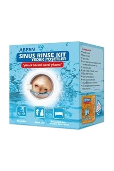 Abfen Sinus Rinse Yedek Poşetler