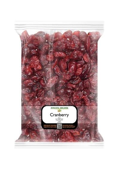 Yaban Mersini Kurusu Cranberry 500 gr Ithal Kırmızı Yaban Mersini Cranbery - 1