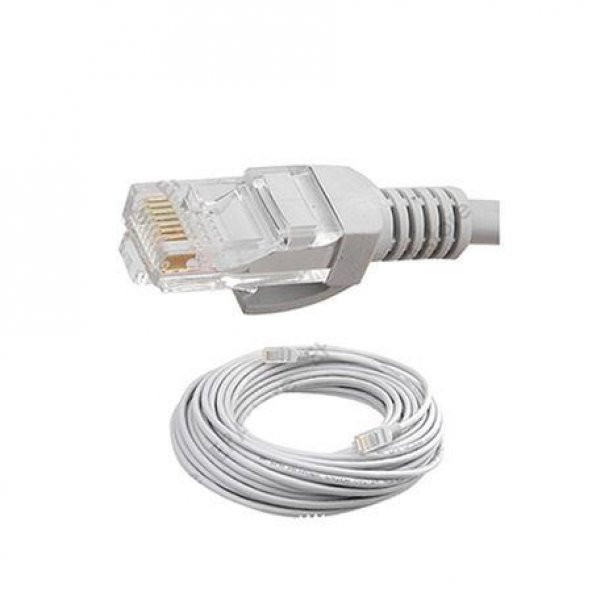 Ethernet-ADSL-Cat5 Kablo 20 Metre