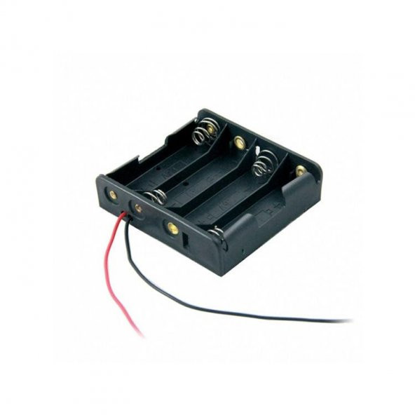 Pil Yatağı, 4lü, AA Pil Kutusu - Resim 2