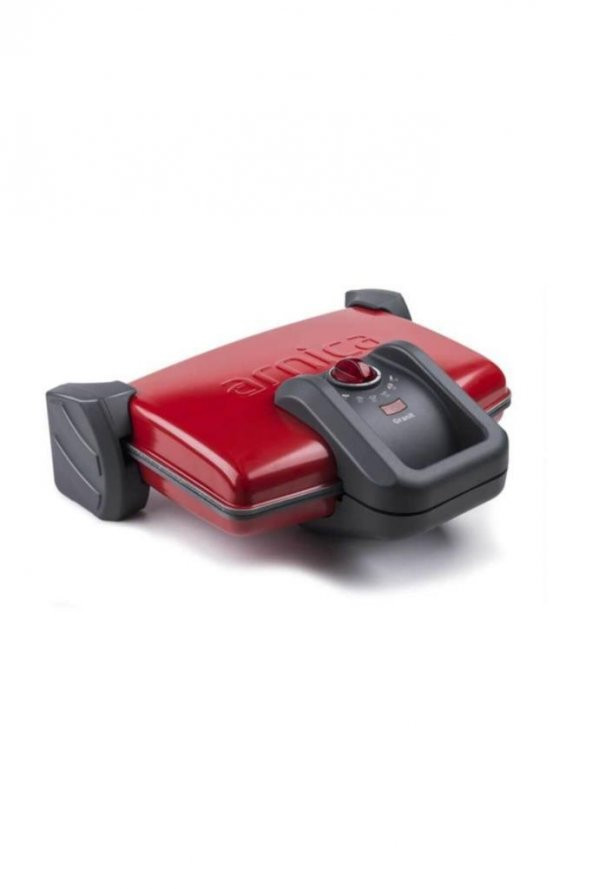 Arnica Ayvalık Granit Kırmızı Izgara ve Tost Makinesi GH 26120