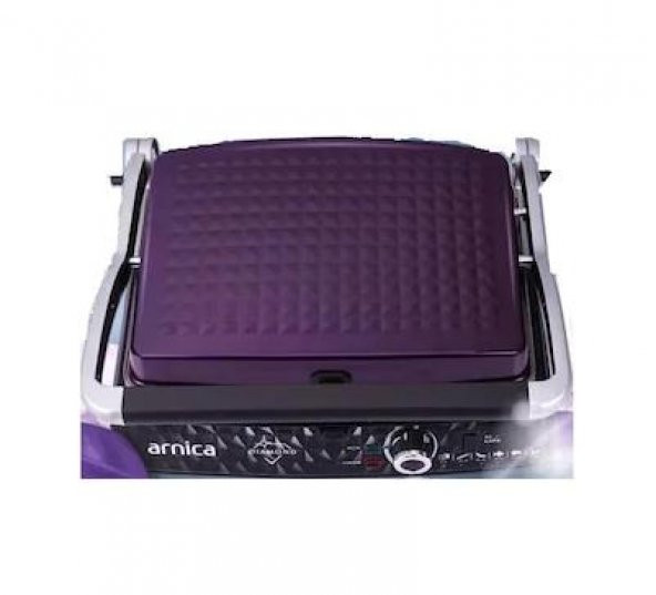 Arnica Diamond Granit Izgaralı Mor Tost Makinesi Gh-26253