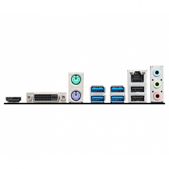 MSI A520M-A PRO DDR4 M2 PCIe NVME HDMI DVI PCIe 16X v3.0 AM4 mATX - 12