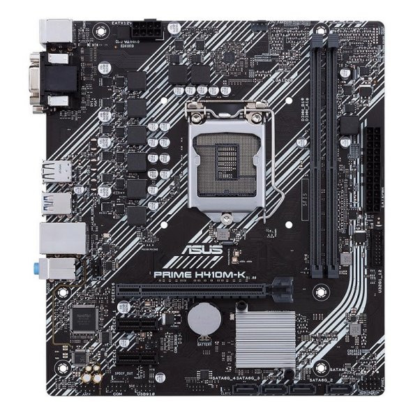 ASUS PRIME H510M-K DDR4 M2 PCIe NVME HDMI PCIe 16X v4.0 1200p v2 mATX - 2