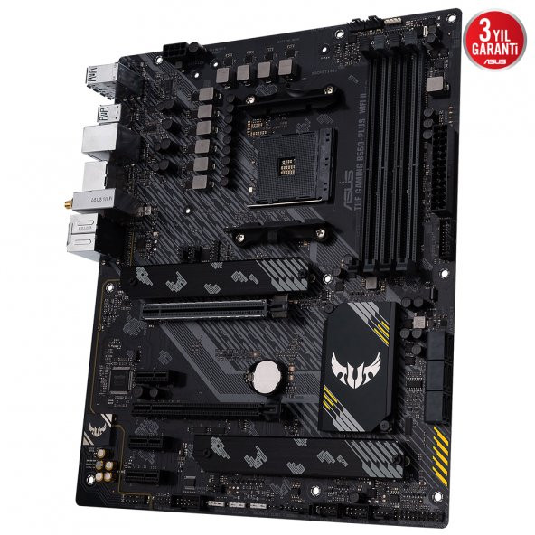 ASUS TUF GAMING B550-PLUS WIFI II 4800Mhz(O.C) DDR4 DP HDMI M.2 AM4 - 3