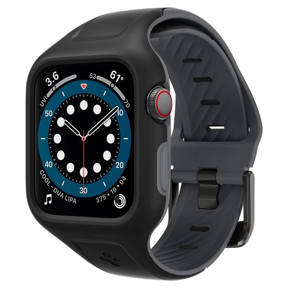 Apple Watch Seri (44mm) ile Uyumlu Kılıf, Spigen Liquid Air Pro