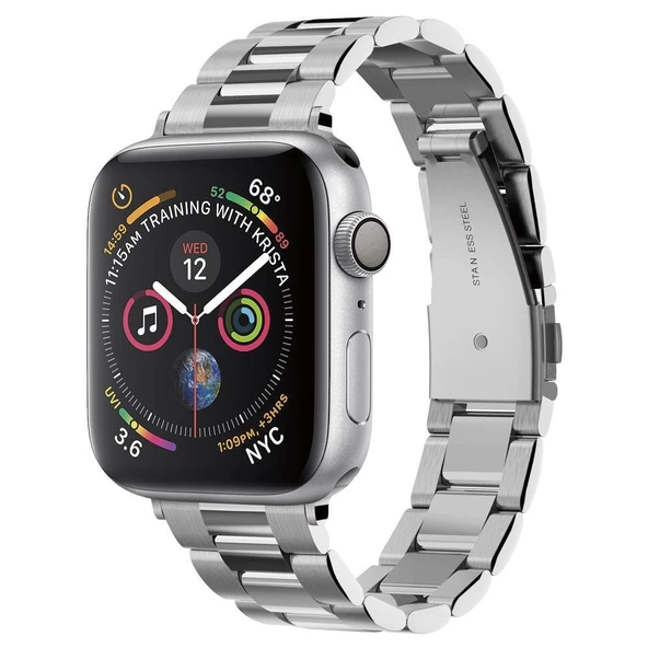 Apple Watch Seri (41mm/40mm/38mm) ile Uyumlu Kayış Kordon, Spigen Modern Fit