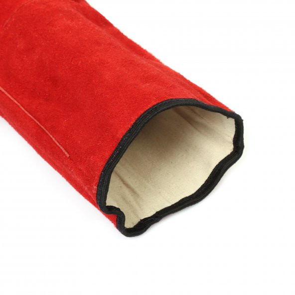 KKDAVM Deri Kaynakçı El Koruyucu Eldiven - 3