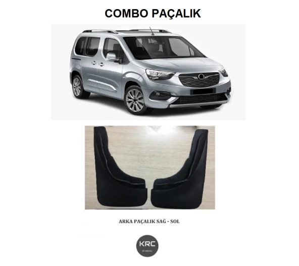 OPEL COMBO ARKA PAÇALIK TOZLUK TAKIMI 2019 2024
