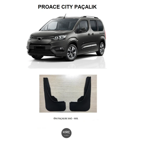 TOYOTA PROACE CITY ÖN PAÇALIK TOZLUK TAKIMI 2019 2024