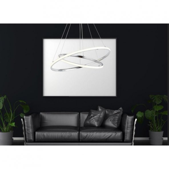 Eray Aydınlatma 2002-2 30-40 Krom Led Avize - 2