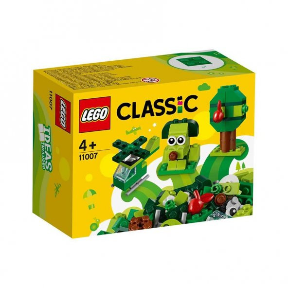 Lego Classic Yeşil Yapım Parçaları Çocuk Oyuncak Eğitici Zeka Geliştiren Montessori Anaokulu Kreş
