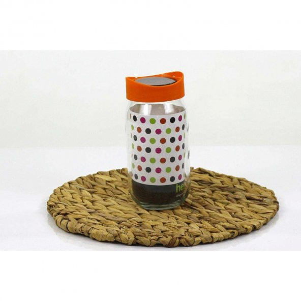 149377 Renkli Kapaklı Cam Kavanoz 1000 cc - 2