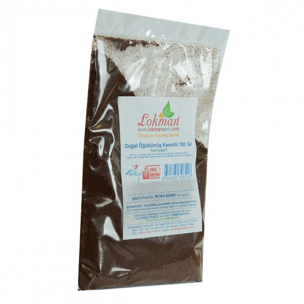 LokmanAVM Karanfil Doğal Öğütülmüş 100 Gr Paket - Resim 4