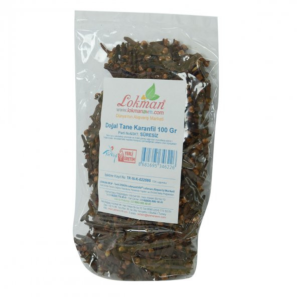 Karanfil Doğal Tane 100 Gr Paket - 3