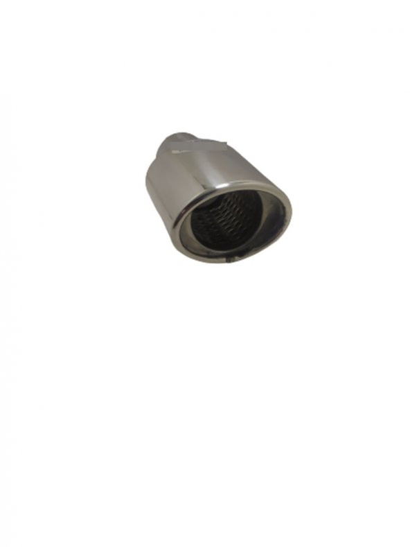 YO456 51mmX90mm KROM KISA OVAL FİLTRELİ EGZOZ UCU