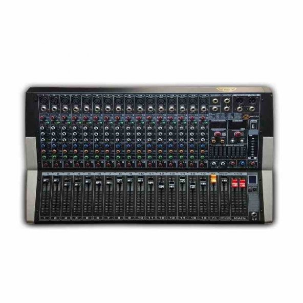 Cooma B-2724 16 Kanal 2x500 Watt Stereo Power Mikser Usb/Bluetooth