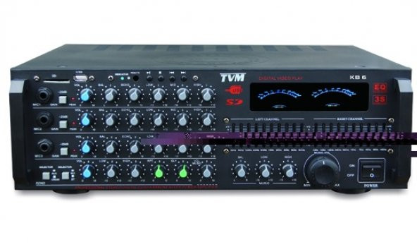 Tvm KB-6 2X180 Watt Stereo Anfi