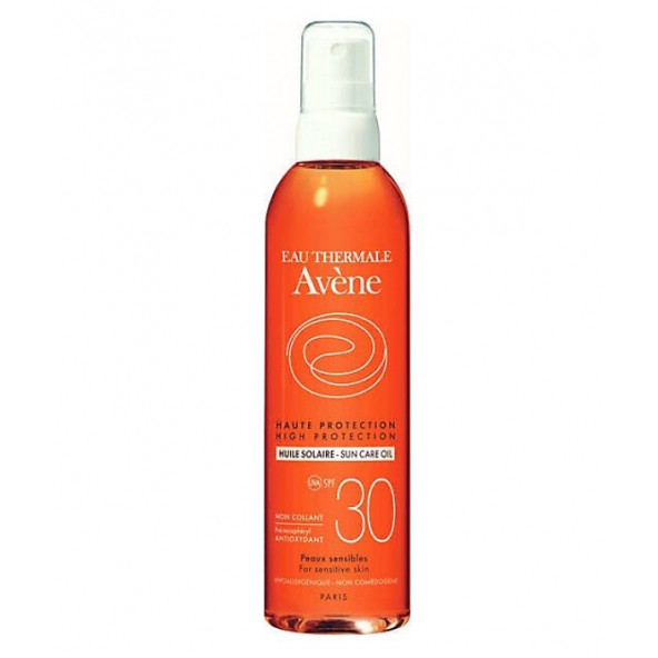 Avene Huile Solaire Spf 30 200 ml Sprey Tüm Cilt Tipleri İçin Güneş Korumalı Vücut Yağı