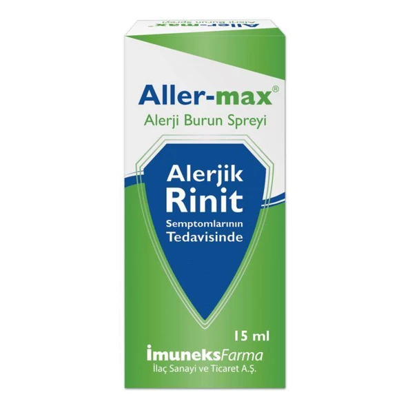 Aller-Max Burun Spreyi 15 ml