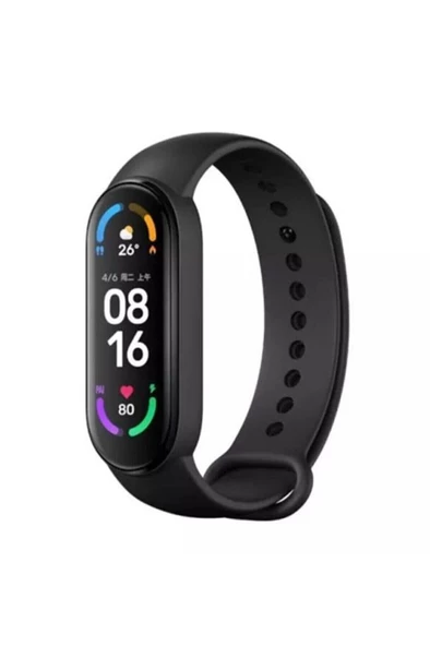 Smart Watch Band M6 Akıllı Bileklik Spor Modlu Full Fonksiyon Akıllı Saat Siyah