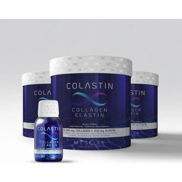 Colastin Collagen Elastin 50 ml x 14 Shot 3 Adet